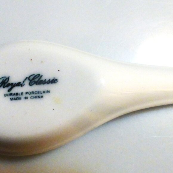 6x Royal Classic WON TON Soup SPOONS Durable Porcelain Chinse Spoons Jap… - Picture 8 of 9